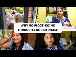 Our life update - going through a rough phase | Why no video | Puppies at Dadu's new home