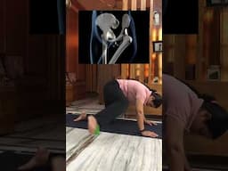 Hip Mobility exercise #yoga #motivation