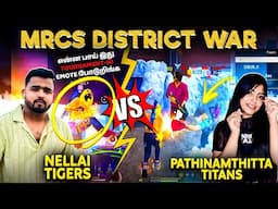 💥Nellai Tigers VS Pathanamthitta Titans💥| Tournamentல🤬எதுக்கு Emote & 🤛Fist போடுறீங்க⁉ FreeFire Max