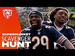 Kyler Gordon, Tyrique Stevenson in Supermarket Scavenger Hunt | Chicago Bears