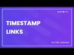 How To Add Timestamp Links To Videos & Audio In WordPress