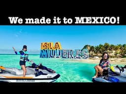 Ride from Cancun to Isla Mujeres Mexico on Sea-Doo RXTX 325