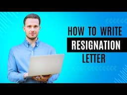 Job Resignation Letter | How to Write Resignation Letter #resignationletter