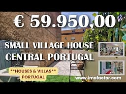 🏡 Small Village House for Sale in central Portugal | Unavailable