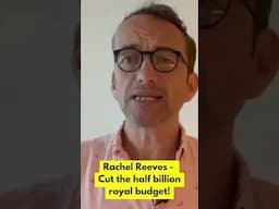 Cut the ROYAL BUDGET, not OUR PUBLIC SERVICES