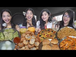 Kitchen Tools🥢 Food Challenge | Golgappa, Momos, Burger, Pizza, Spicy Noodles, Samosa, Rasgulla etc.