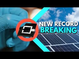 FINALLY! The Perovskite Breakthroughs & The Future of Solar Energy