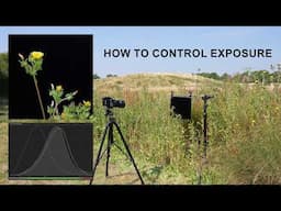 Controlling exposure in harsh sunlight.