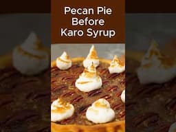 Pecan Pie without Corn Syrup from 1914! #pecanpie