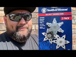 Pumpkins vs Ninja Stars!!*(S&W Throwing Stars Test and Review)* #holloween #ninja #shuriken