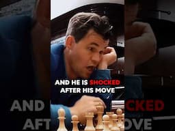 WORLD NO.1 Magnus is SHOCKED BY HIS OWN MOVE While STUDYING