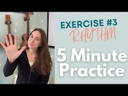 5 Minute Practice Exercise # 3 for Ukulele Players | Rhythm Practice