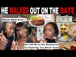 MERCY! 😱 WOMAN LEFT AT RESTAURANT AFTER ORDERING TOO MUCH FOOD | WORST DATE EVER | TIK TOK STORYTIME