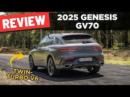 2025 Genesis GV70 review: 0-100 & POV test drive (with economy run Byron Bay to Sydney)