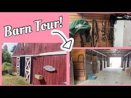 NEW Barn Tour!! // Cozy & Cute