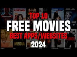 Top 10 Best FREE WEBSITES to Watch MOVIES Online! 2024