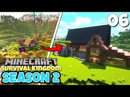 🏘️ From Village To Home 🏡 | Minecraft Survival Kingdom Season 2 Episode #6