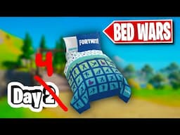 Making a Fortnite BEDWARS Map! DAY 4