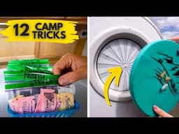 These 12 CAMPER TRICKS Will Make Your Trailer Feel Like Home!