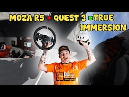 Pairing the Moza R5 DD Wheel with a Meta Quest 3 in Assetto Corsa