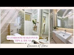 BATHROOM MAKEOVERS | WHAT I WISHED I KNEW WHEN I STARTED