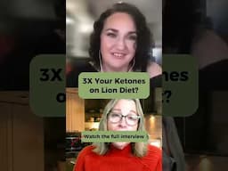 3x Ketones on Lion Diet Vs Carnivore Diet | Our Results on Lion Diet #liondiet #ketonesforfuel