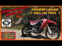 VIKING 80L RACKLESS LUGGAGE | MOTO CAMPING | CRF 300L RALLY | MOSKO RECKLESS 80L | RECKLESS 40L|