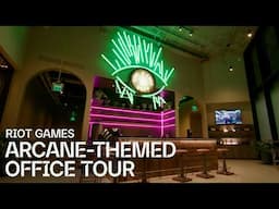 Inside Riot’s Arcane-themed Office in Los Angeles, CA