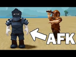 Pretending to be AFK in Roblox Survival Game