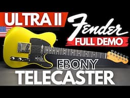 Fender American Ultra II TELECASTER FULL DEMO