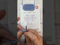 How to Crochet Oval Shape Part 3 - working into back bumps of chain