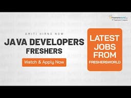 Amiti hiring Java Developers (Freshers) | B.Tech, M.Tech, BSc, MSc , BCA, MCA | 2022 ,23 & 24 Batch