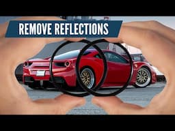 HOW to get CLEAN Reflections in CAR PHOTOGRAPHY