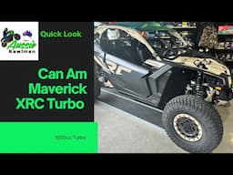 Turbo Charged Beast ,Can Am Maverick Turbo Quick Look....Beast.