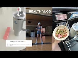 HEALTH VLOG | why I left Youtube, hormone testing & luteal phase workout