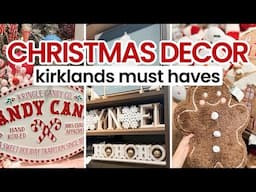 CHRISTMAS 2024 HOME DECOR FAVORITES & MUST HAVES AT KIRKLANDS / Holiday Decorations 2024