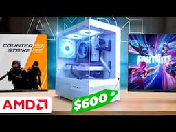 BEST $600 Gaming/Streaming PC [Build Tutorial]