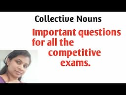 collective nouns for all the competitive exams// Kerala PSC, Ktet, SET, NET