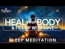 Guided Sleep Meditation, Heal your Body, Quieten your Mind, Fill with Love | Total Healing Sleep