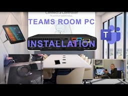 ☕️Tech🪛 PART2️⃣of3️⃣- Installation Teams Room PC - Studio Base Kit G9 Plus