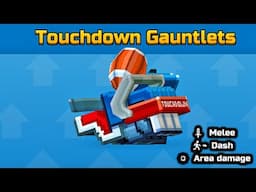 TOUCHDOWN GAUNTLETS NEW FASTEST DASH IN PIXEL GUN 3D