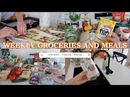 🌈 FROM CART TO KITCHEN: Weekly Grocery Haul and Meal Prep Magic | Aldi Haul + Baking + Homemaking