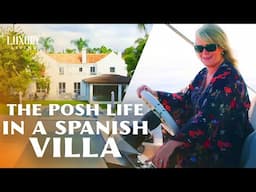 Getting Posh in a Villa and a Super Yacht | Sally Lindsay's Super Rich Sleepovers!