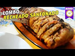 Lombo Recheado Sanfonado: A Receita QUE VAI ROUBAR A CENA no Seu Almoço! 🍖😍 #202