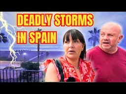 DEVASTATING RAIN STORMS HALT OUR VANLIFE TRAVELS IN SPAIN.