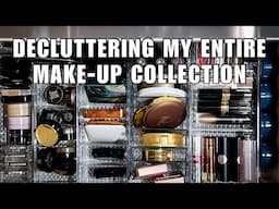 IT’S A LONG ONE | DECLUTTERING MY ENTIRE COLLECTION #declutter #empties #makeupcollection