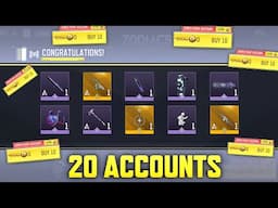 20 Accounts with 10 FREE Spins! | Zodiacs Series Armory | CODM | COD Mobile