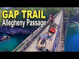 Biking the Iconic Great Allegheny Passage Trail:Ohiopyle, PA-Confluence, PA