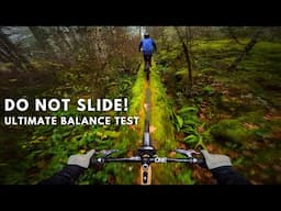 Riding on an abandoned pipeline to get to this epic trail...