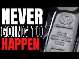 No, Government WILL NOT Confiscate Your Gold And Silver - Dispelling The Myth